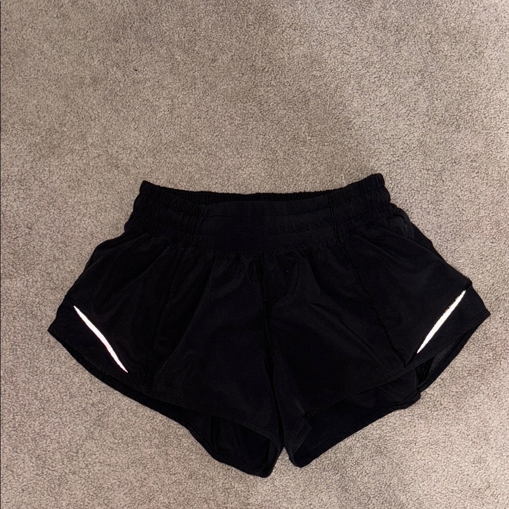 Black lululemon shorts